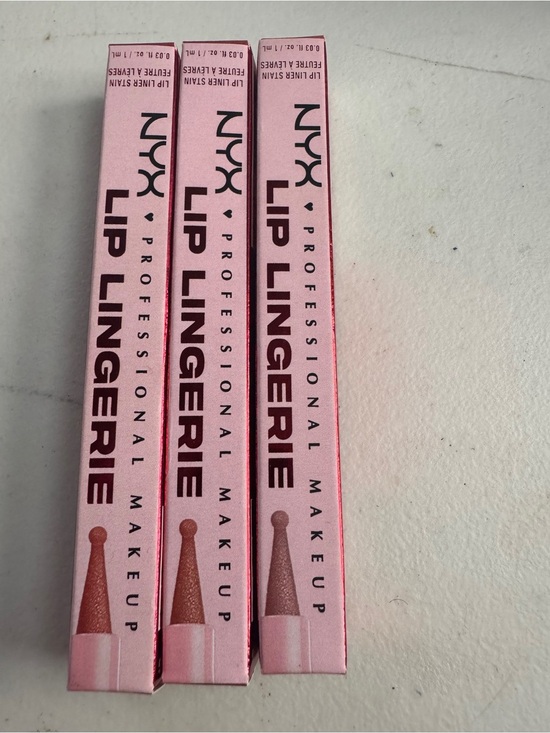 NYX Other - NIB NYX PROFESSIONAL MAKEUP LIP LINGERIE 3-PIECE LIP LINER STAIN SET 💋